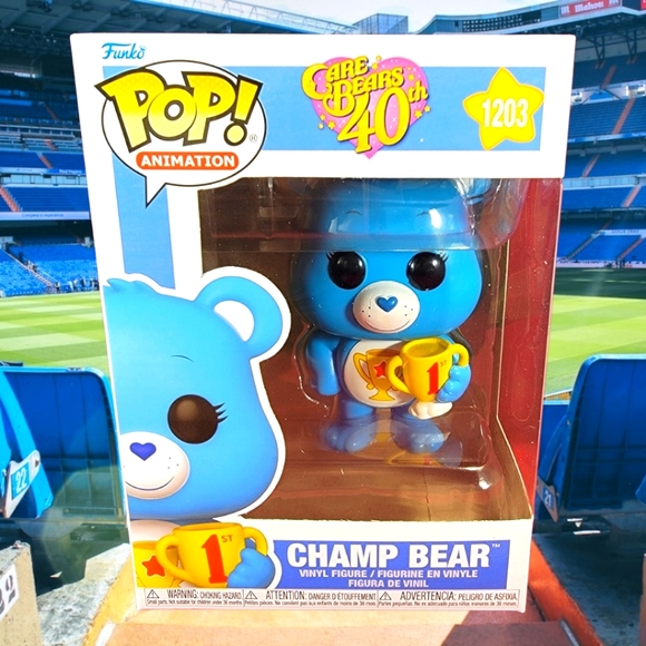 Champ bear funko # 1203 (nib) Brand new care bears champ bear funko.